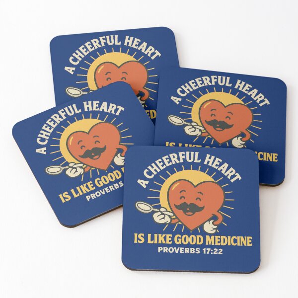 Item preview, Proverbs 17:22 – A Joyful Heart Is Good Medicine Design designed and sold by SimplySelim.