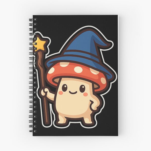 Item preview, Mushroom Wizard – Kawaii Magic Shroom designed and sold by TrashCultSupply.