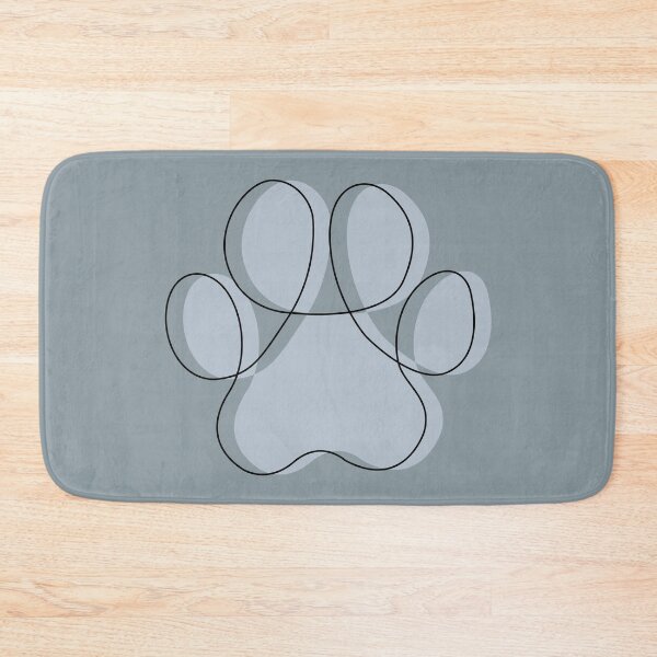 Item preview, Light blue dog paw designed and sold by TrulyRuby.