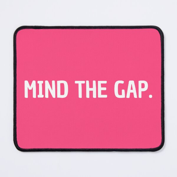 Item preview, Mind the Gap (pink white edition) designed and sold by Doctor Schtrudel.