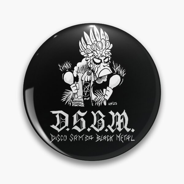 Item preview, UomoStagno Design - Disco Samba Black Metal designed and sold by UomoStagno.