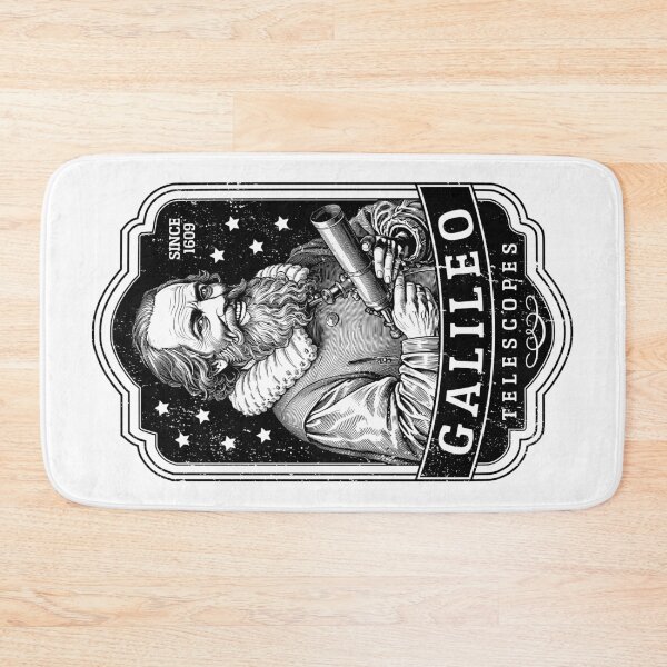 Item preview, Galileo Galilei Telescopes Funny Astronomy Vintage Science designed and sold by GrandeDuc.
