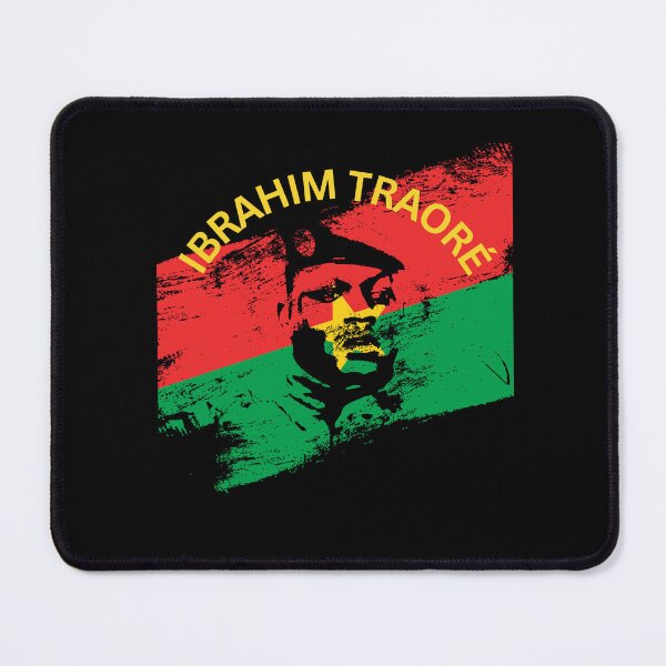 Item preview, Ibrahim Traore Burkina Faso Flag designed and sold by sourceoflife.
