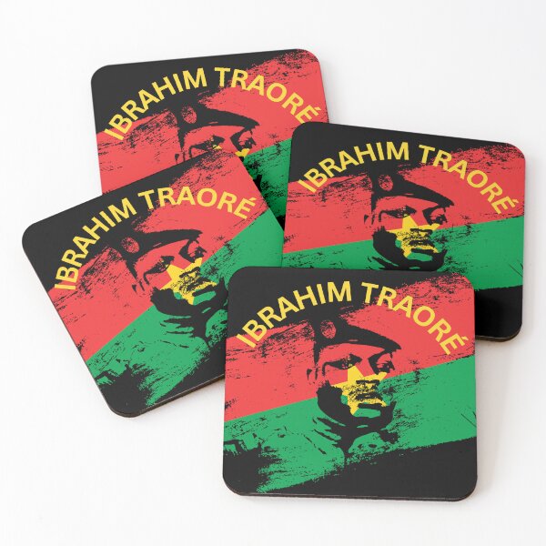 Item preview, Ibrahim Traore Burkina Faso Flag designed and sold by sourceoflife.