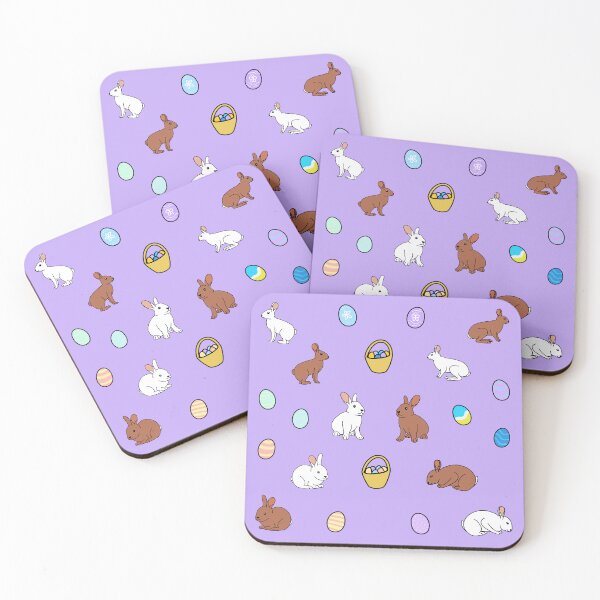 Item preview, Colorful Easter Bunnies designed and sold by Leapingdoe.