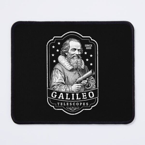 Item preview, Galileo Galilei Telescopes Funny Astronomy Vintage Science designed and sold by GrandeDuc.