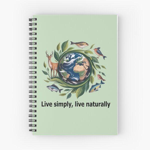 Item preview, Live Simply, Live Naturally designed and sold by WikaKowalczyk.