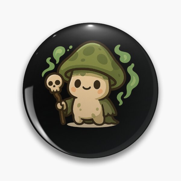 Item preview, Mushroom Necromancer – Cute Fungal Death Magic designed and sold by TrashCultSupply.