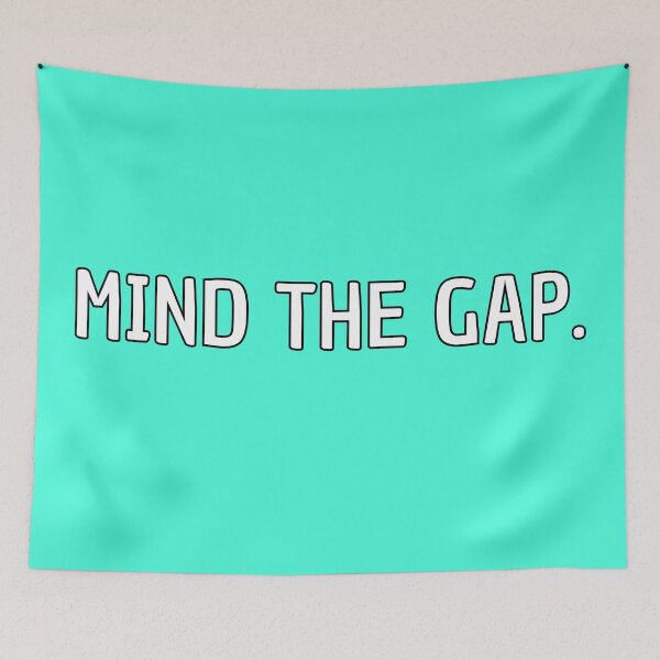 Item preview, Mind the Gap (mint green edition) designed and sold by Doctor Schtrudel.