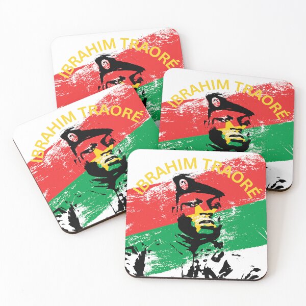 Item preview, Ibrahim Traore Burkina Faso Flag designed and sold by sourceoflife.