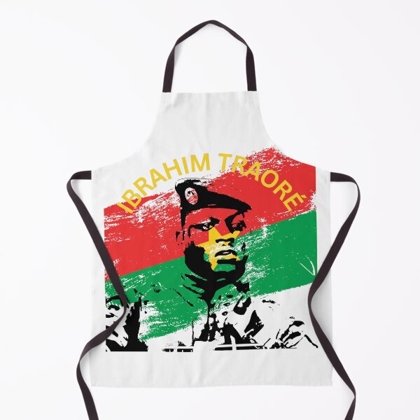 Item preview, Ibrahim Traore Burkina Faso Flag designed and sold by sourceoflife.