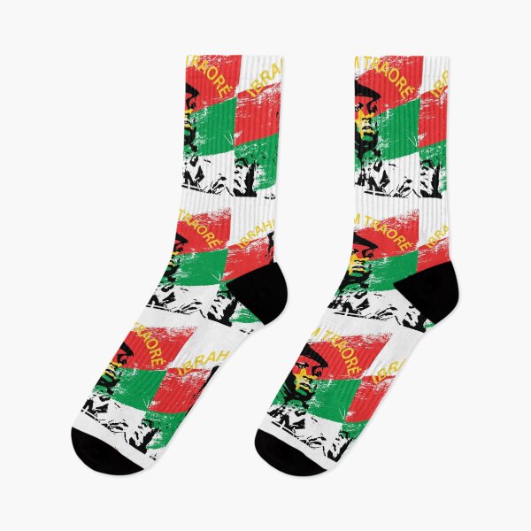 Item preview, Ibrahim Traore Burkina Faso Flag designed and sold by sourceoflife.