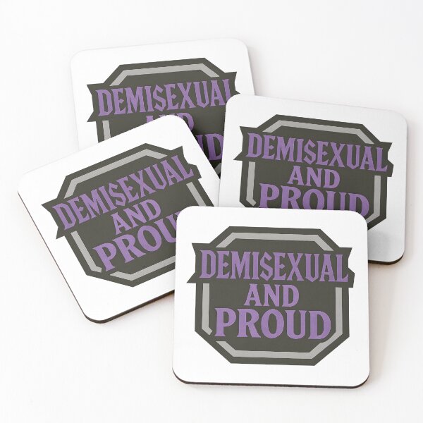 Item preview, Demisexual And Proud – Bold Pride Design designed and sold by Haus Of Sin.