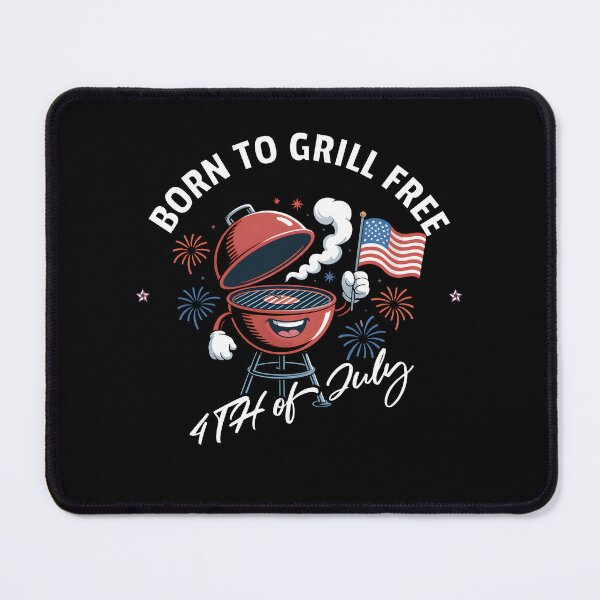 Item preview, Born to Grill Free – Funny Patriotic BBQ Shirt designed and sold by Fragy72.