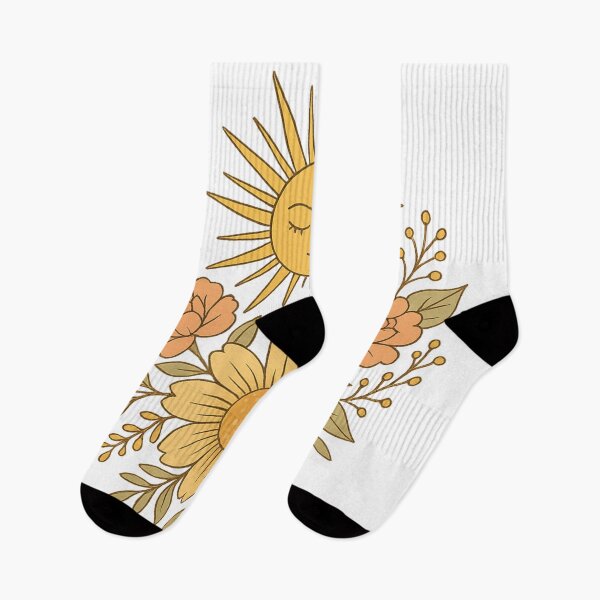 Item preview, Celestial Bloom – Boho Sun & Floral Design for Dreamy Souls designed and sold by NullandPrinted.