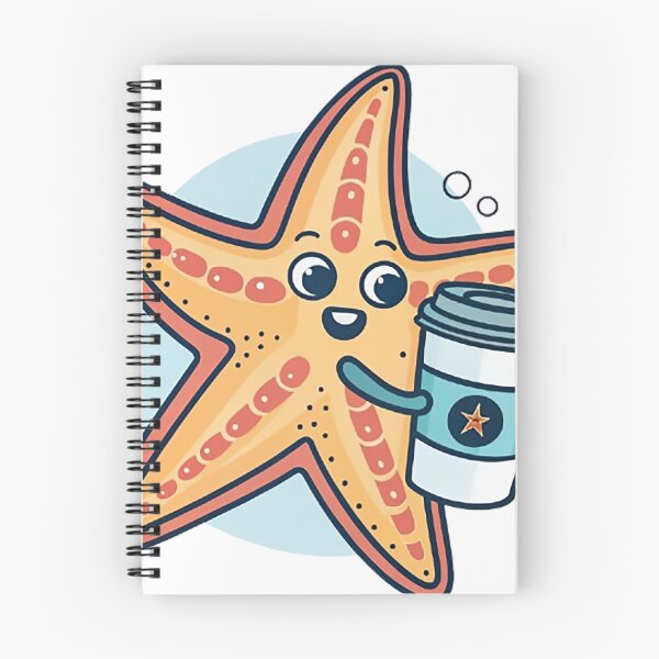 Item preview, Coffee obsessed starfish designed and sold by likbatonboot.