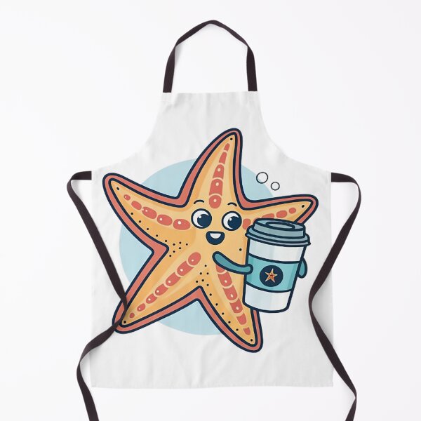 Item preview, Coffee obsessed starfish designed and sold by likbatonboot.