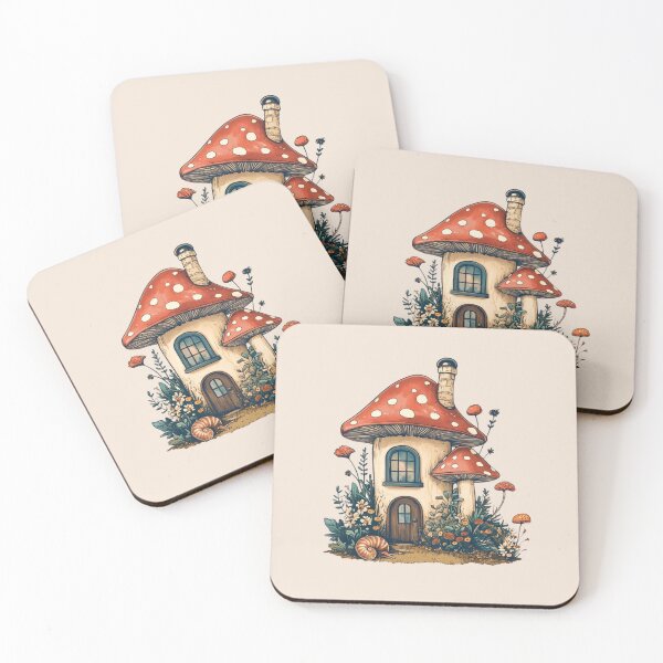 Item preview, Mushroom House & Snail designed and sold by Myra365Art.