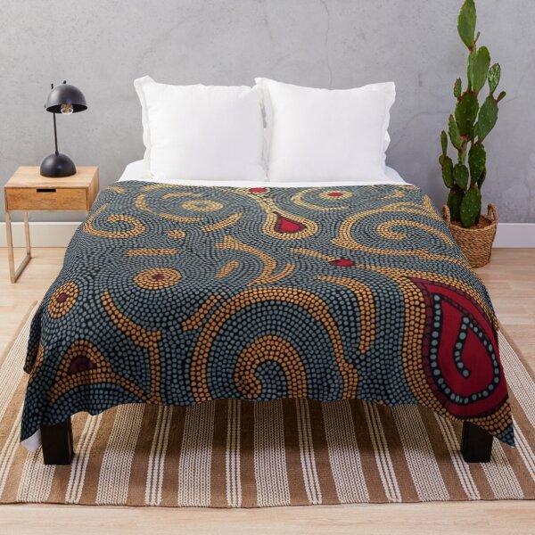 Item preview, Aboriginal Inspired Dot Art - Bloody Sandstorm designed and sold by GrinGalore.