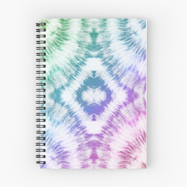 Item preview, Boho Kaleidoscope Tie Dye Pattern – Green, Aqua, Blue, Purple & Pink Swirls with White Accents · Dreamy Summer Festival Vibes designed and sold by teesprinkle.