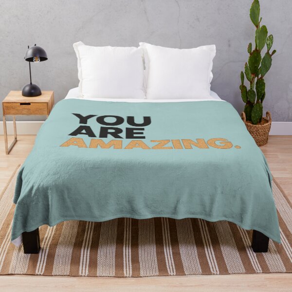 Item preview, You Are Amazing - Bold Motivational Quote with Glitter Text designed and sold by Inspired by CarMa.