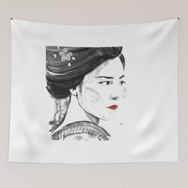 Item preview, close-up geisha designed and sold by pechane.