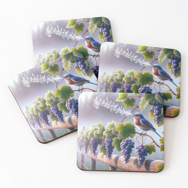 Item preview, Bluebird Singing On a Grapevine designed and sold by Maria Dryfhout.