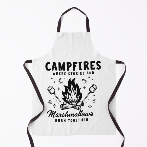 Item preview, Burnt Marshmallows & Campfire Stories – Funny Camping Art designed and sold by GRITMOOD.