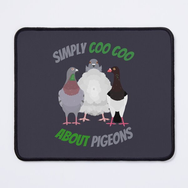 Item preview, Simply Coo Coo About Pigeons Illustration designed and sold by PrettyGroovyDesignz.