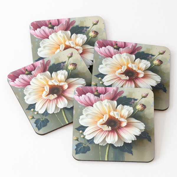 Item preview, Dreamlike blossoms in surreal harmony – Floral Art by KI artist FotoworldEdel designed and sold by FotoworldEdel.