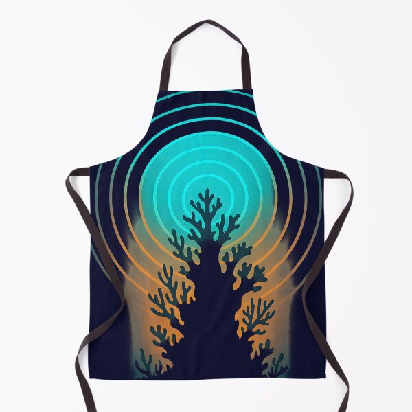 Item preview, Neon Coral Mind – Abstract Coral with Radiating Wave Design designed and sold by Shoot-The-Moon.