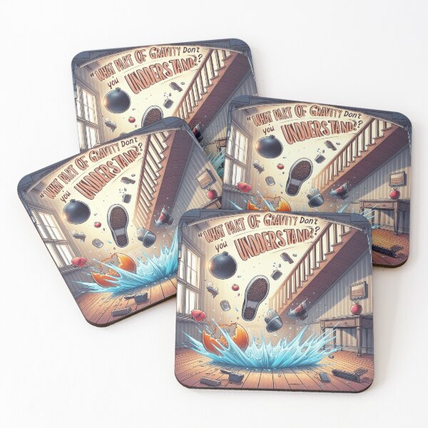 Item preview, "What Part of Gravity Don't You Understand?" design I designed and sold by desAIgns by Rosa.