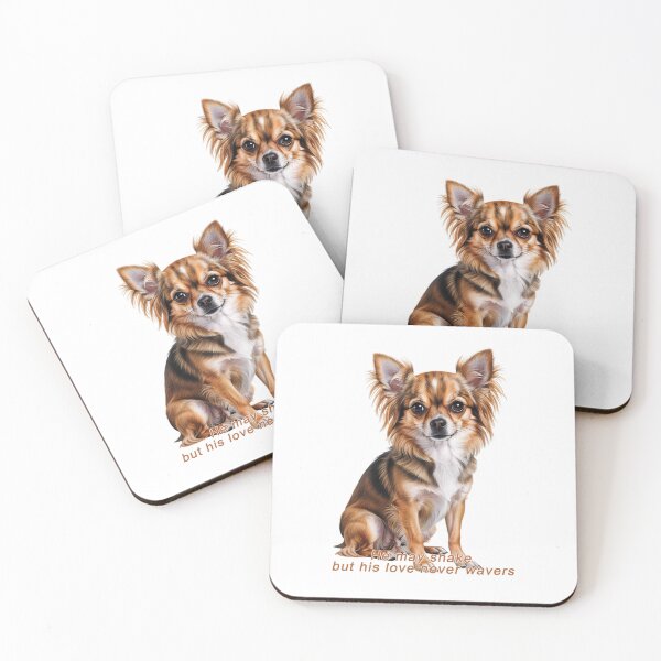 Item preview, Long-Haired Chihuahua designed and sold by Pawtraitvibes.