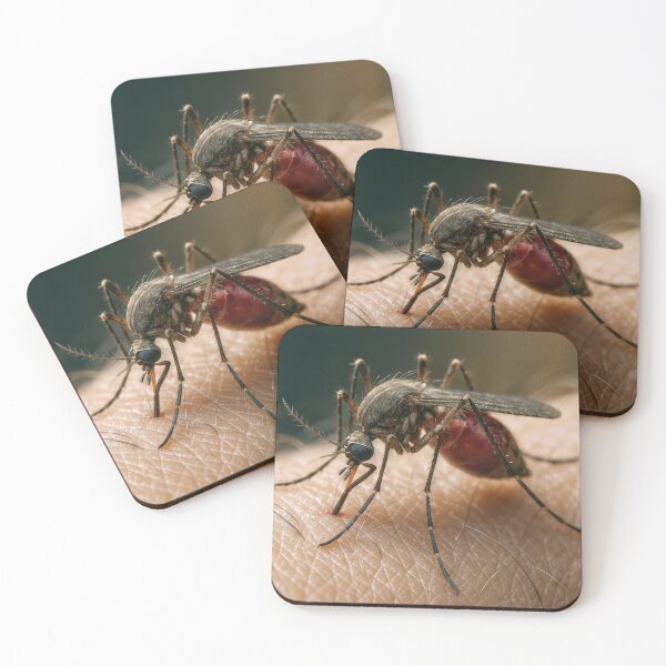 Item preview, Mosquito Drawing Blood From a Human designed and sold by Maria Dryfhout.