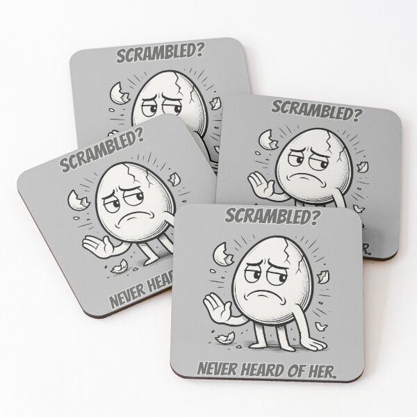 Item preview, Scrambled? Never heard of her. designed and sold by Qwibbo.