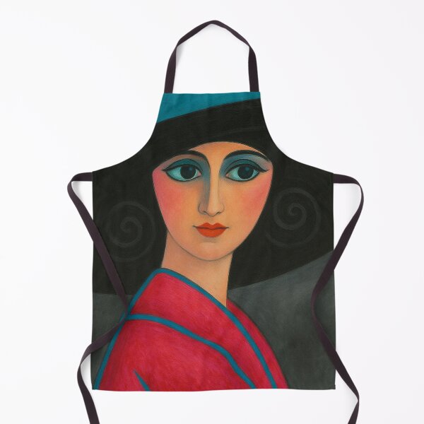 Item preview, Lady in the Wide-Brimmed Hat designed and sold by MaPerle.