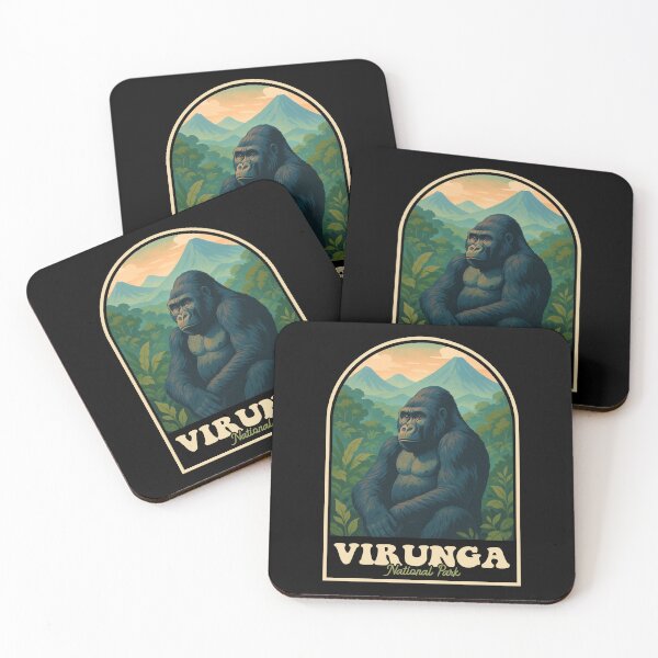 Item preview, Virunga National Park Gorilla Congo Vintage Design designed and sold by JackCurtis1991.