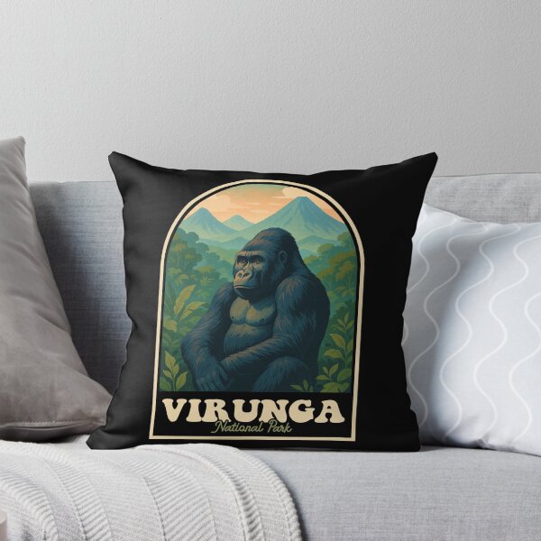 Item preview, Virunga National Park Gorilla Congo Vintage Design designed and sold by JackCurtis1991.