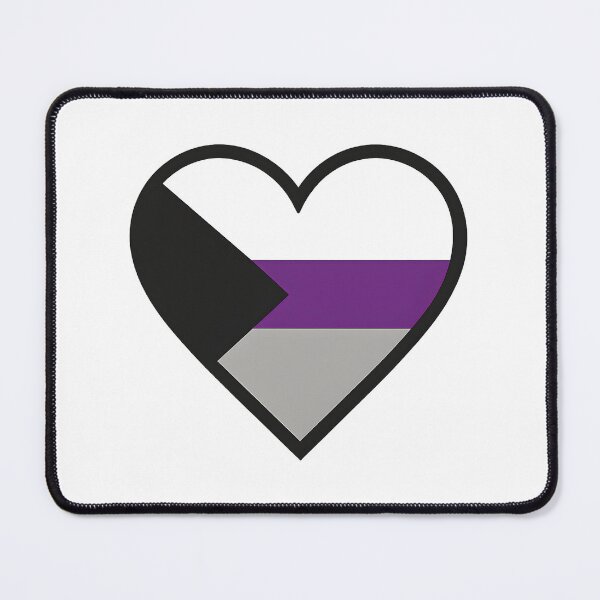 Item preview, Demi Heart – Bold Pride Emblem designed and sold by Haus Of Sin.