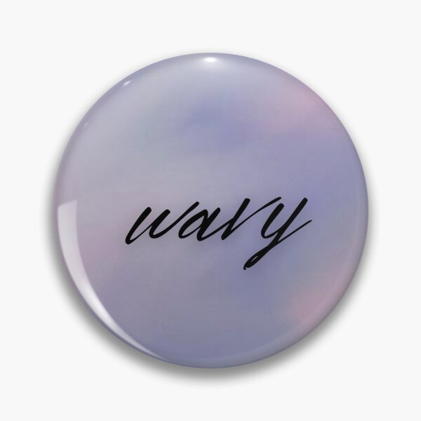Item preview, Pastel Abstract "Wavy" Typography Design – Soft Aesthetic Minimal Print · Trendy Pastel Art for Apparel, Stickers & Wall Decor designed and sold by teesprinkle.