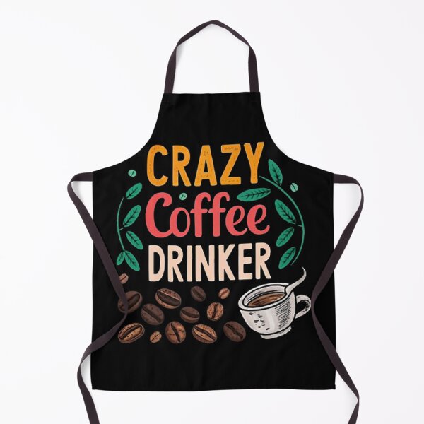 Item preview, CRAZY COFFEE DRINKER designed and sold by likbatonboot.