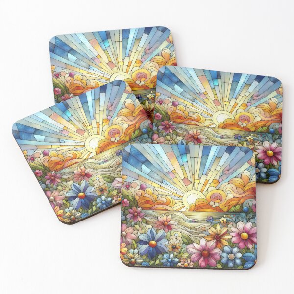 Item preview, Sunrise Floral Bliss designed and sold by MadetoCreate21.