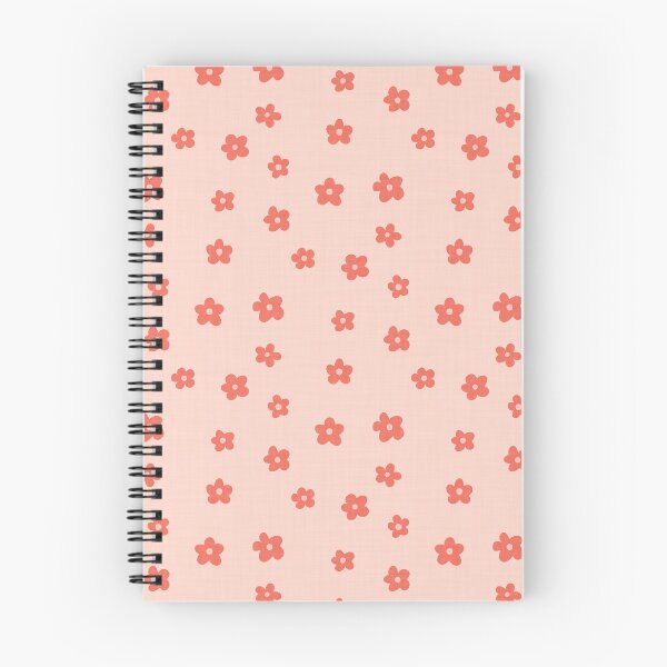 Item preview, Peach and Coral Daisy Pattern – Retro Floral Design designed and sold by namibear.