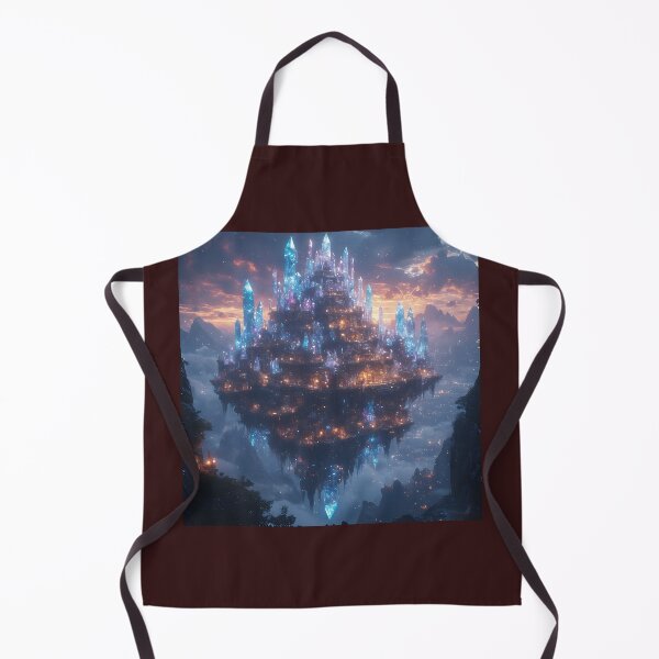 Item preview, The Floating Crystal Citadel designed and sold by BraveDesignsUSA.