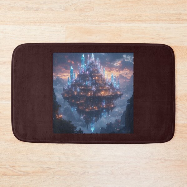 Item preview, The Floating Crystal Citadel designed and sold by BraveDesignsUSA.