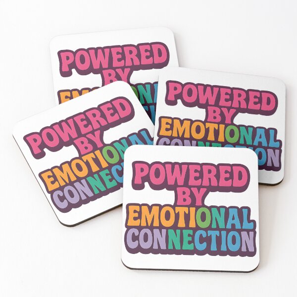 Item preview, Powered By Emotional Connection – Rainbow Typography designed and sold by Haus Of Sin.