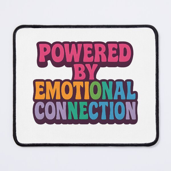 Item preview, Powered By Emotional Connection – Rainbow Typography designed and sold by Haus Of Sin.