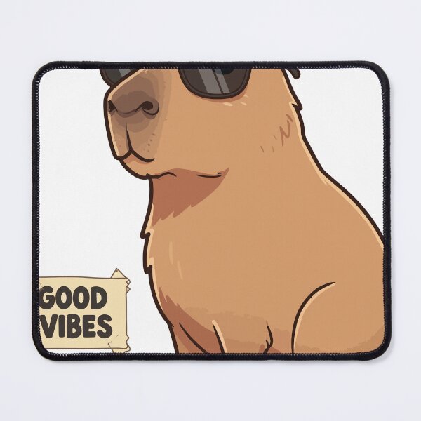 Item preview, Chill Capybara: Good Vibes Only designed and sold by Cacique969.
