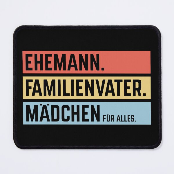 Item preview, Husband – Family Man – Girl for Everything (Bar / 3C) designed and sold by Roderix.