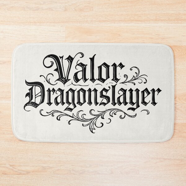 Item preview, Valor Dragonslayer Ornamental Text Design designed and sold by SteadyRolling.